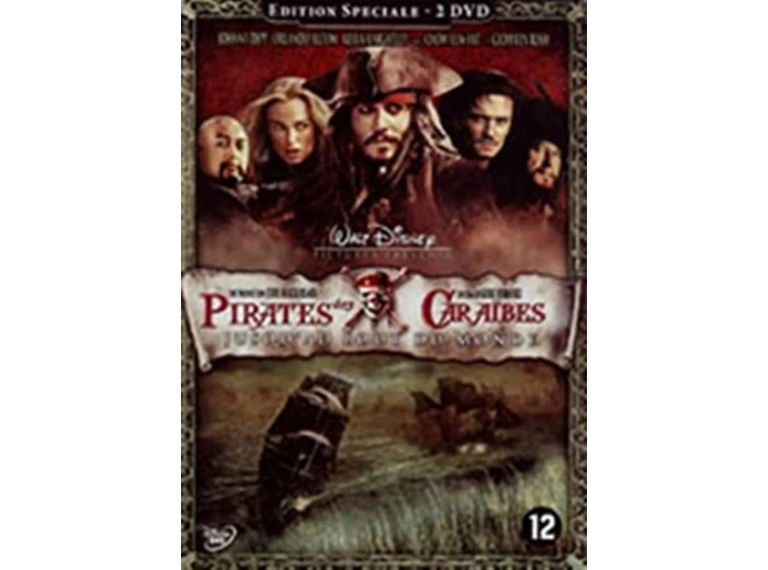 Dvd Pirates des Caraïbes 3 : Jusqu'au bout du monde - Edition collector belge 2 DVD