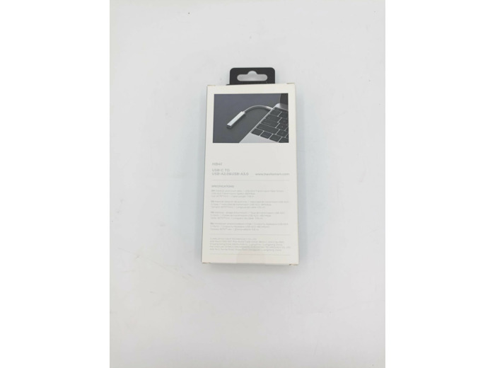 Adaptateur HUB 3en1 Type C Argenté HAVIT