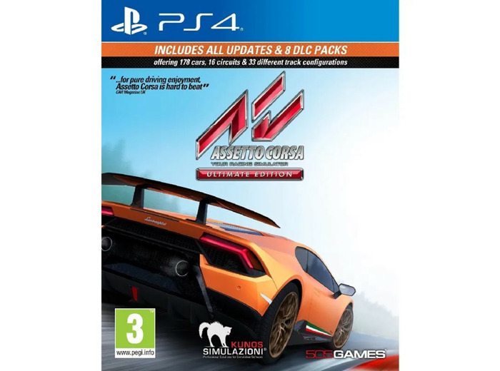 Jeu Ps4 Assetto Corsa