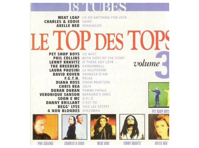 Cd le Top des Tops Vol 3