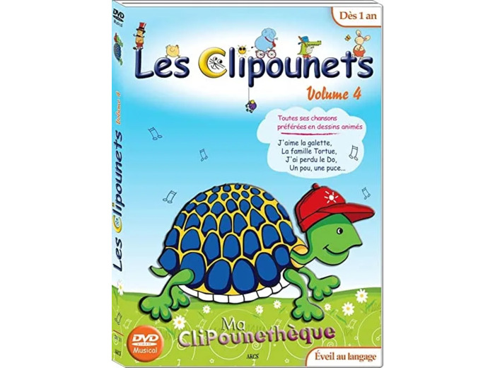 Dvd les Clipounets Volume 4