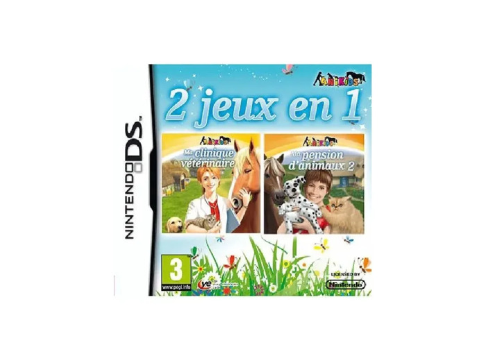 Jeu Ds 2 Jeux En 1  - Pension d'Animaux / Ma Clinique Vétérinaire