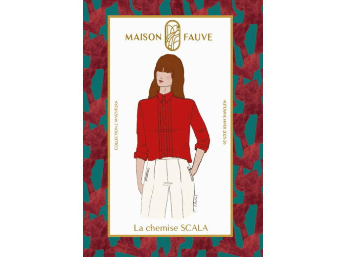 Maison Fauve - Patron Couture Femme Chemise "Scala" du 34 au 52