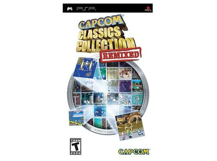 Jeu PSP Capcom Classics Collection Remixed