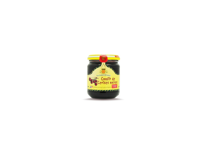 Confit de Cerises Noires au Chaudron Les Comtes de Provence 250g