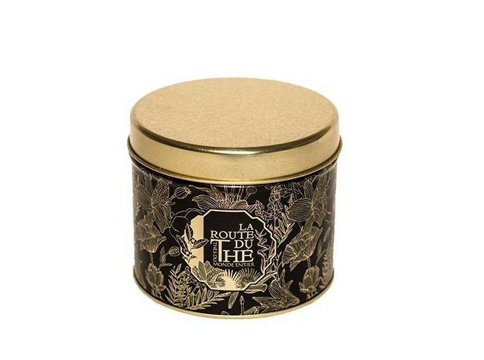 BOITE À THÉ NOIRE  - LA ROUTE DU THÉ