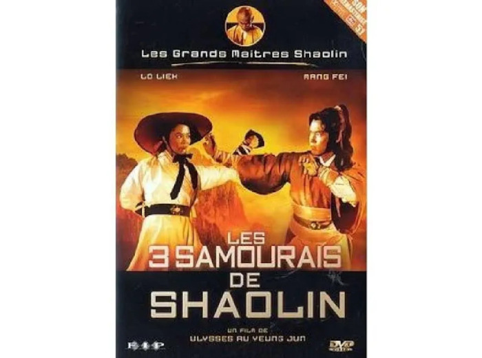 Dvd Les 3 samourais de Shaolin