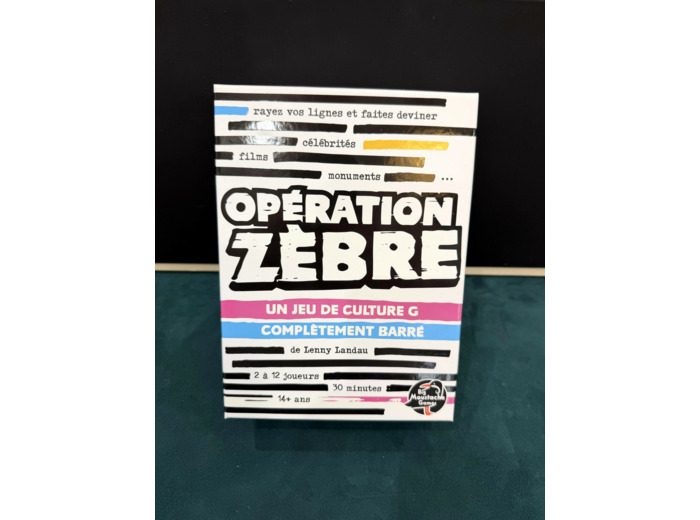 Blackrock Games OPÉRATION ZEBRE 30 min Jeu de cartes