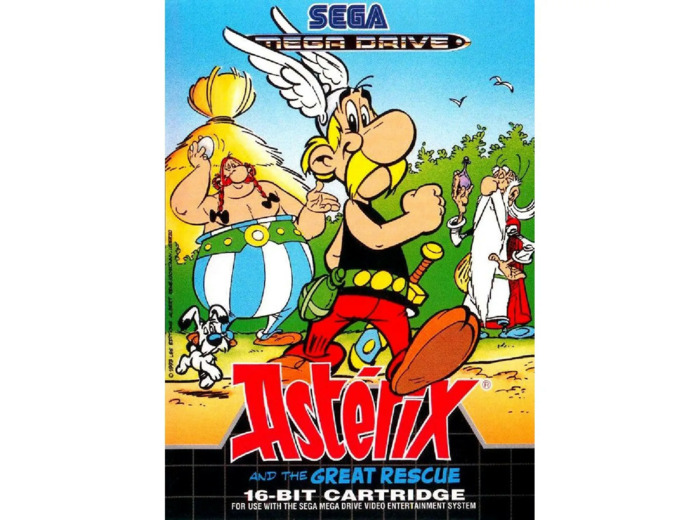 Jeu Sega Megadrive ASTERIX AND THE GREAT RESCUE (français)