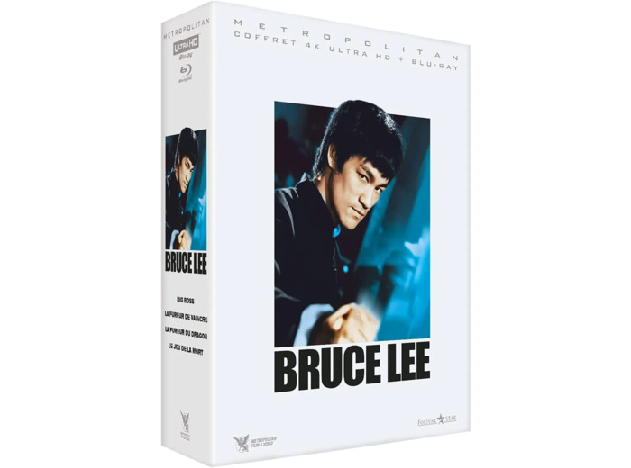 Blu-Ray Bruce Lee : Big Boss + La fureur de vaincre + La fureur du Dragon + Le jeu de la mort