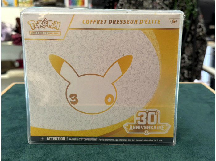 Coffret Dresseur d'élite ETB Pokémon 30e Anniversaire - 30 ans