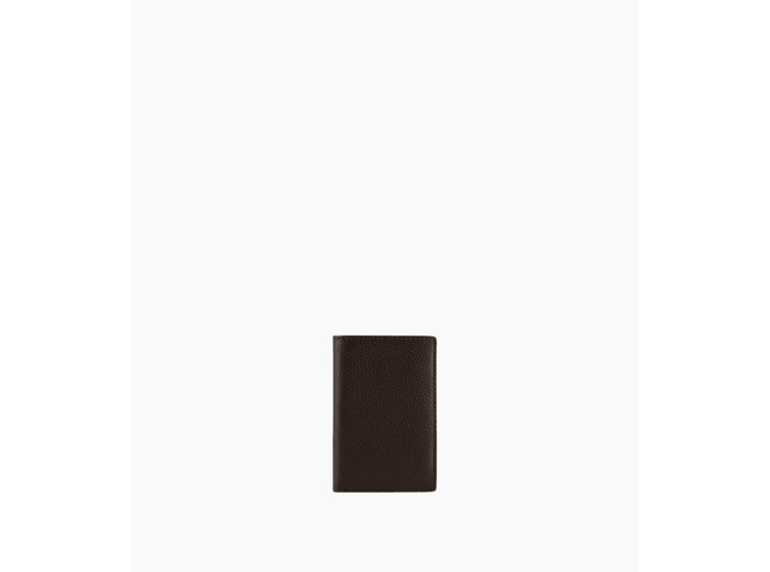 Petit porte cartes Lucien en cuir huilé
