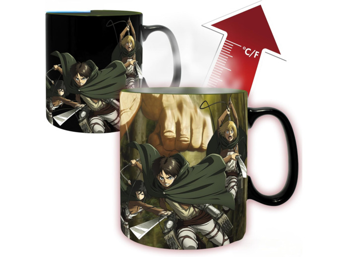 [MUG] ATTACK ON TITAN Mug Heat Change 460 ml