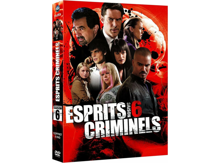 Dvd Esprits criminels, saison 6 - coffret 6 DVD
