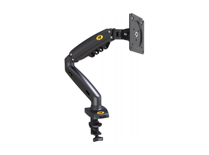 Support écran de bureau NB F80 avec ressort à gaz pour écrans LCD 17"- 30" solution gamer