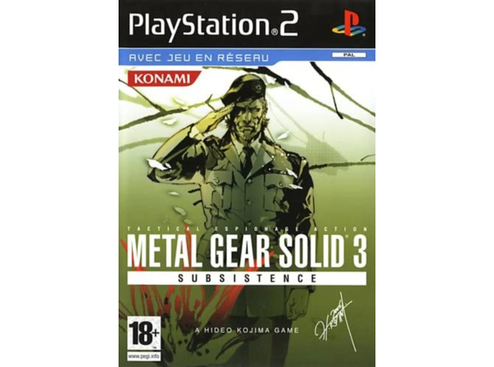 Jeu PS2 Metal Gear Solid 3 : Subsistence