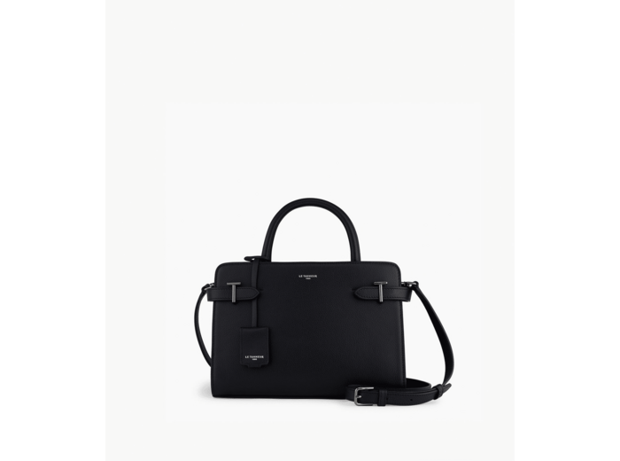 Sac à main moyen modèle Emilie en cuir grainé