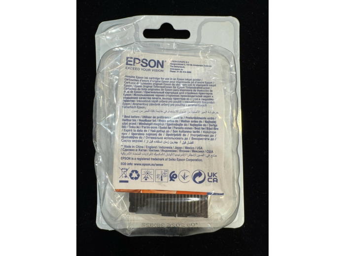 Epson 604 - 3.4 ml - noir - original - emballage coque avec alarme radioélectrique/ acoustique - cartouche d'encre - pour Expression Home XP - 2200, 2205, 3200, 3205, 4200, 4205; WorkForce WF - 2910..
