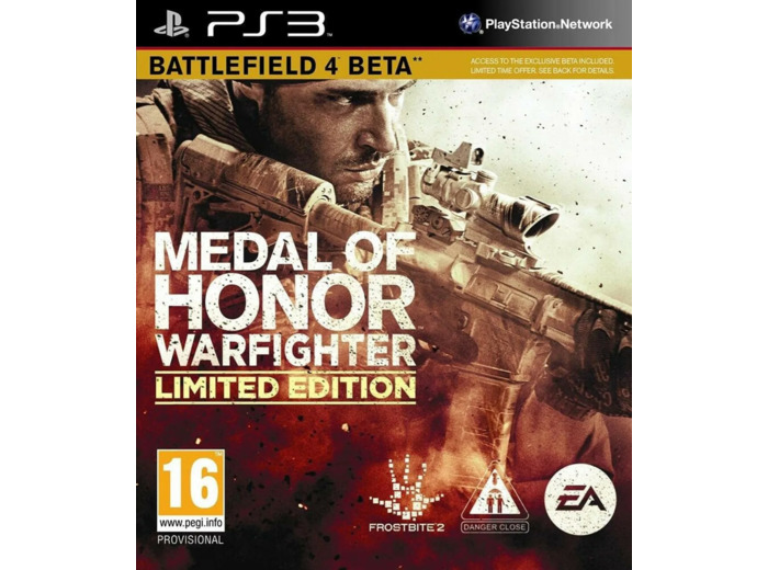 Jeu PS3 Medal of Honor : Warfighter - édition limitée