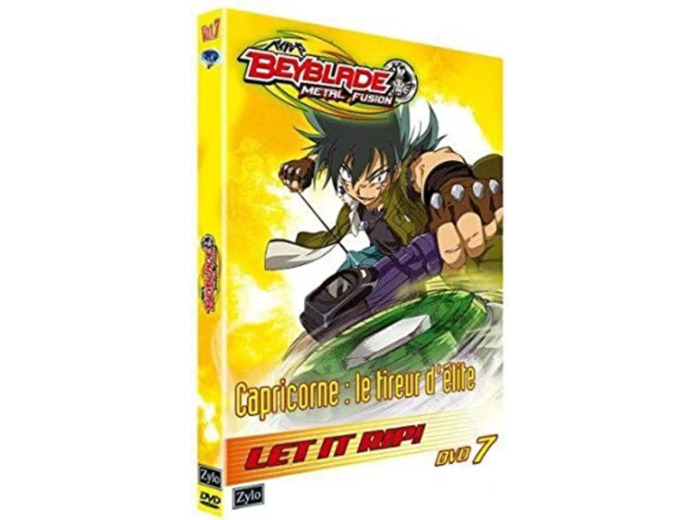 Dvd Beyblade Metal Fusion - Vol. 7 : Capricorne : le tireur d'élite
