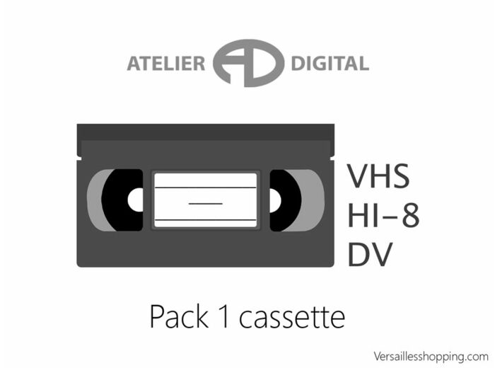 Cassette Vidéo 1 unité
