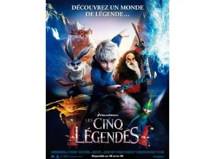 Dvd Les cinq légendes