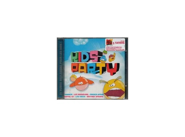 Cd Kids party Vol. 1 - pour les 6 - 12 Ans