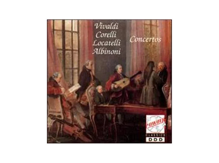 Cd Vivaldi*, Corelli*, Locatelli*, Albinoni*, Orchestre Académique de Vienne* Direction Ludwig Kinsky Concertos