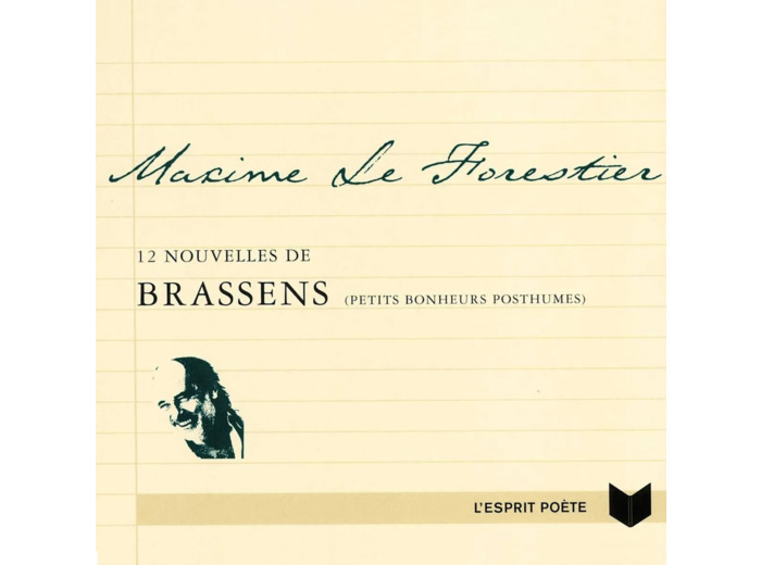 Cd 12 Nouvelles de Brassens - Petits bonheurs posthumes