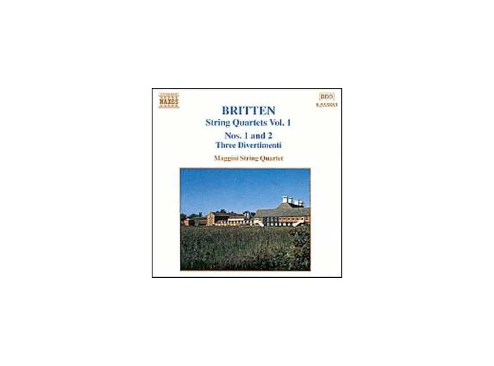 Cd Benjamin Britten - String Quartets Vol. 1 (1998)