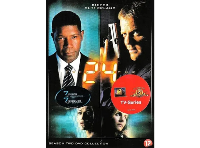 Dvd 24 Heures chrono : L'Intégrale Saison 2 (24 épisodes) - Coffret 7 DVD