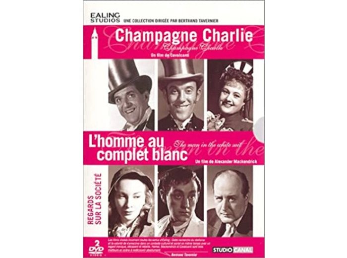 Dvd Ealing Studios - Coffret Regards sur la société - Champagne Charlie + l'homme au Complet Blanc