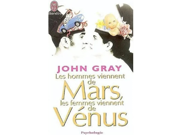 Livre Les hommes viennent de Mars, les femmes viennent de Vénus