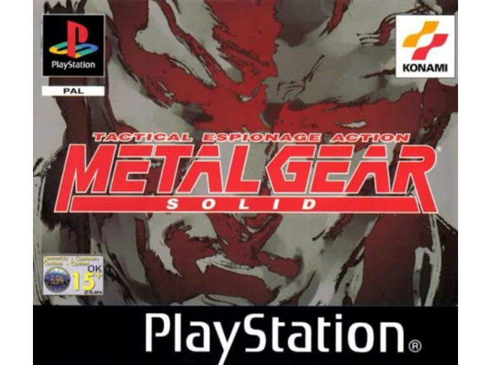 Jeu Ps1 Metal Gear Solid