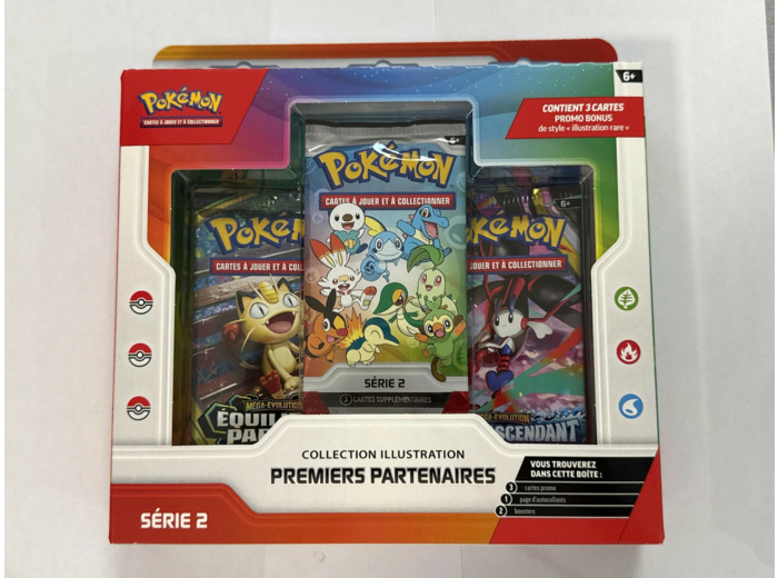 Coffret Premiers partenaires Série 2 Pokémon Collection illustration - FR