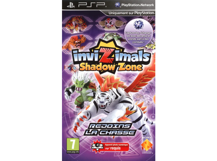 Jeu Sony Invizimals Shadow Zone : rejoins la chasse