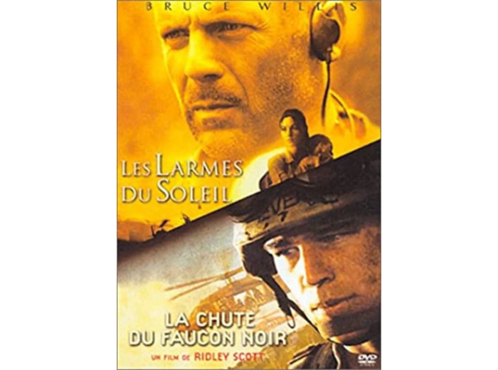 Dvd Les Larmes du soleil / La Chute du Faucon Noir - Bipack 2 DVD