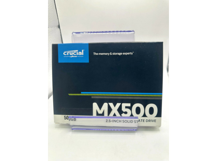 Crucial MX500 500Go 3D NAND SATA 2,5 pouces SSD interne - Jusqu’à 560 Mo/s - CT500MX500SSD1