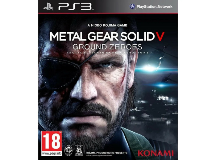 Jeu Ps3 Metal Gear Solid V - Ground Zeroes