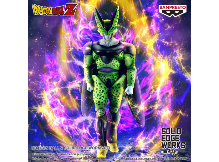 DRAGON BALL Z - Cell - Figurine Solid Edge Works 20cm