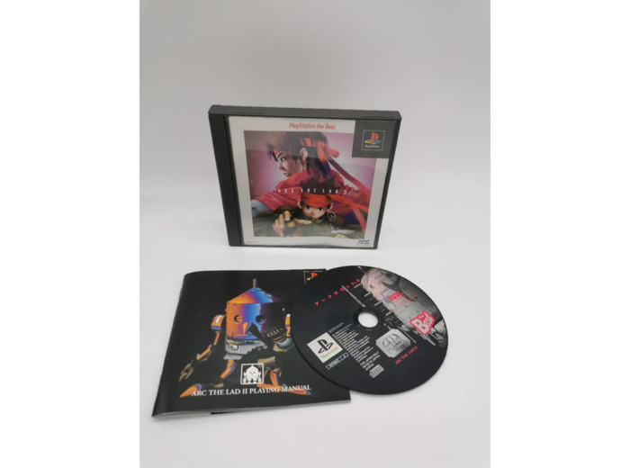 Jeu PS1 PS1 ARC THE LAD II 2 The Best Spine JP