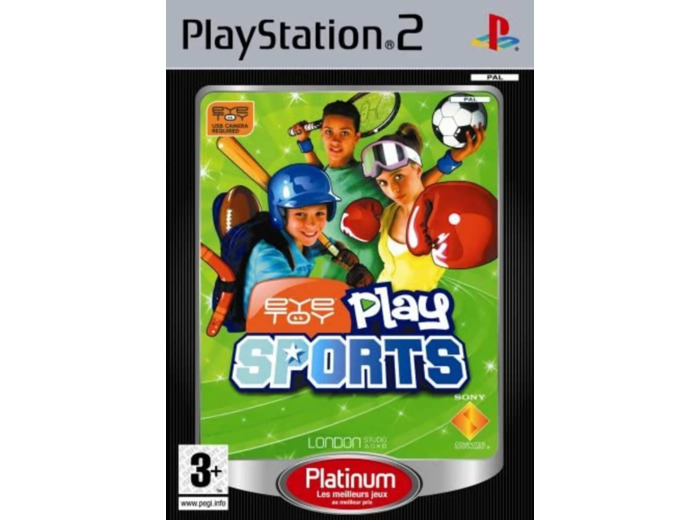 Jeu PS2 EyeToy : Play Sports (Platinum Edition)