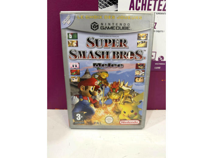 Jeu Game Cube Super Smash Bros Melee Gc
