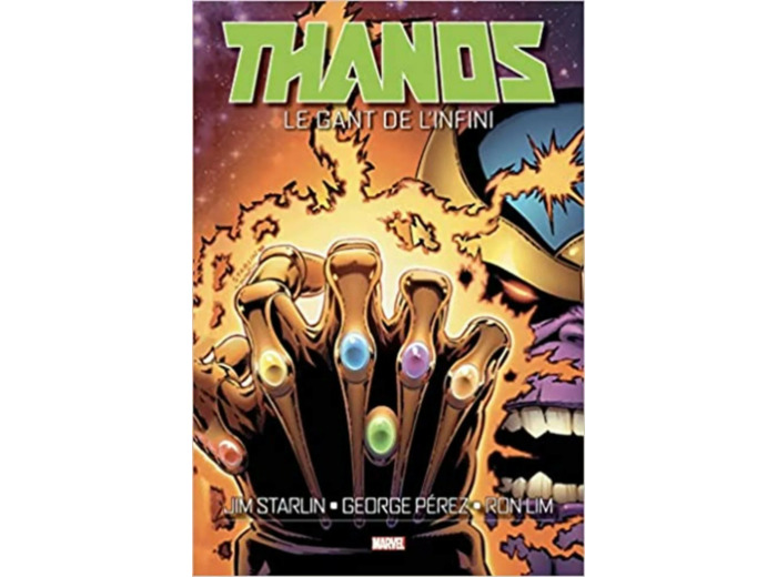 Livre Thanos : Le gant de l'infini