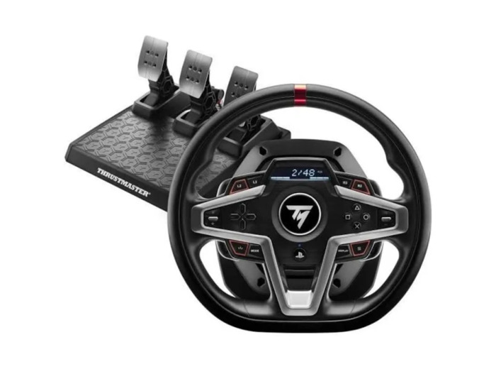Volant + Pédalier Thrustmaster T248 pour PC/PS2/PS4/PS5
