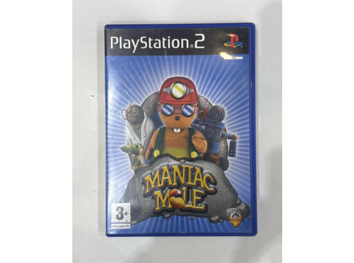 Jeu PS2 Maniac Mole