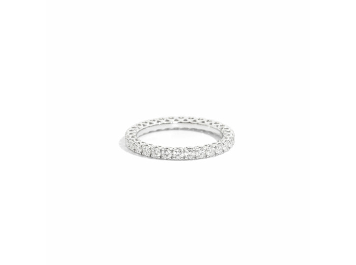 Bague Recarlo Anniversary en or blanc et diamants