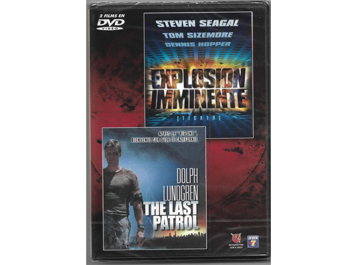 Dvd Explosion imminente + The Last Patrol - Pack