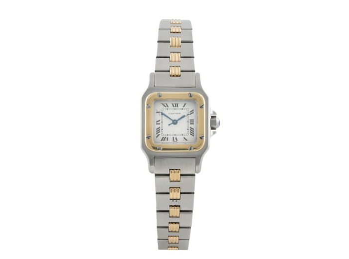 CARTIER GUEPARD Or et acier