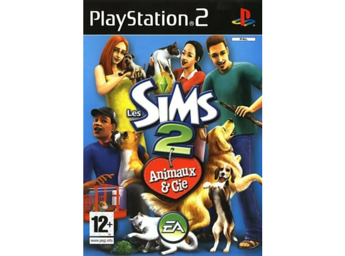 Jeu PS2 Les Sims 2 Animaux & Cie - The Sims 2 Pets